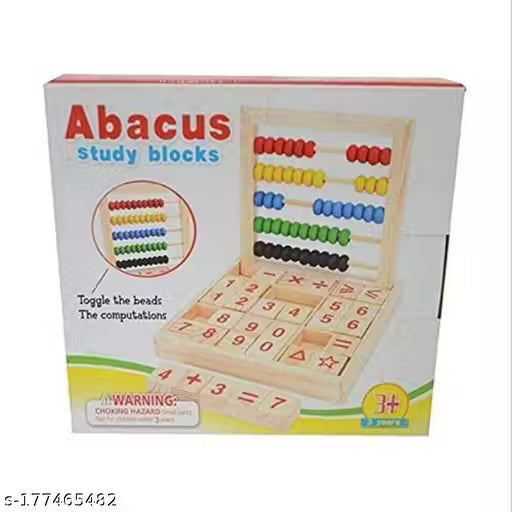 Abacus Educational Toys Counting Number Maths Learning Toy (, Pack Of 1, Multi, Above 3 Years)